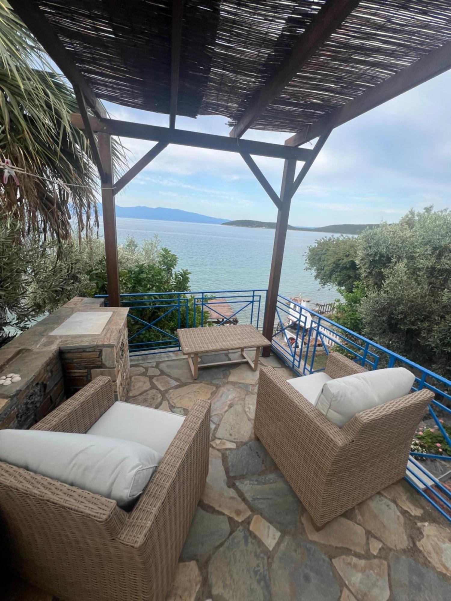 Villas Nies Seaside Appartments Sourpi Eksteriør billede